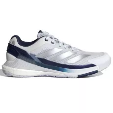 Adidas Crazyquick Boost padelschoenen wit / marineblauw