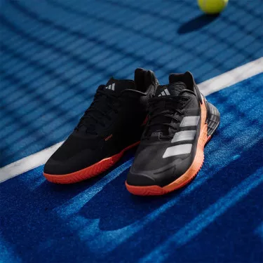 Adidas Defiant Speed 2 tennisschoenen zwart / oranje