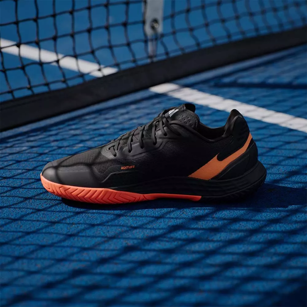 Adidas Defiant Speed 2 tennisschoenen zwart / oranje