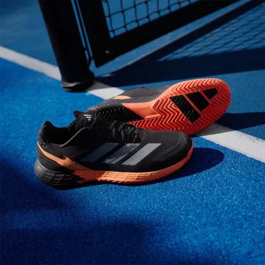 Adidas Defiant Speed 2 tennisschoenen zwart / oranje