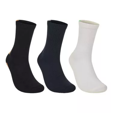 Bullpadel BP265 Sokken Zwart / Donkerblauw / Wit (3 paar)