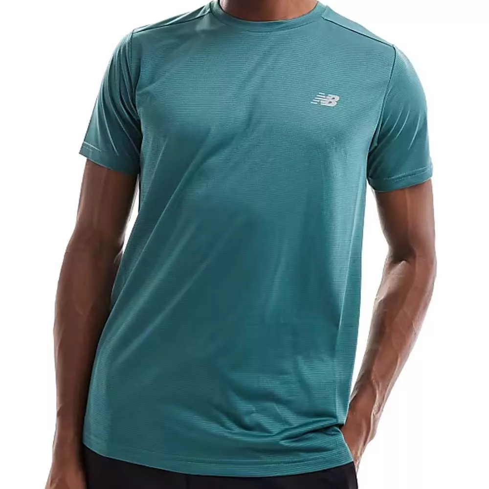 New Balance Essentials T-shirt Petrolblauw