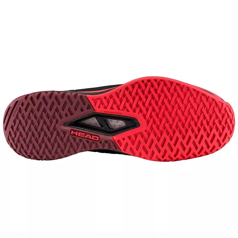 Head Endure Pro tennisschoenen zwart / rood