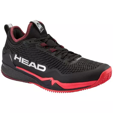 Head Endure Pro tennisschoenen gravel zwart / rood