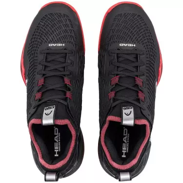 Head Endure Pro tennisschoenen gravel zwart / rood