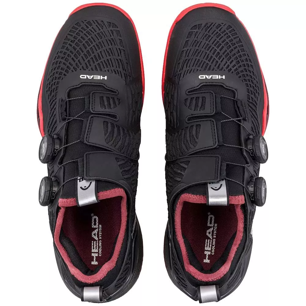 Head Endure Pro BOA tennisschoenen zwart / rood