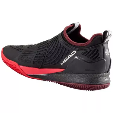 Head Endure Pro BOA tennisschoenen gravel zwart / rood