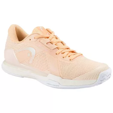 Head Sprint Pro 4.0 tennisschoenen dames perzik / wit