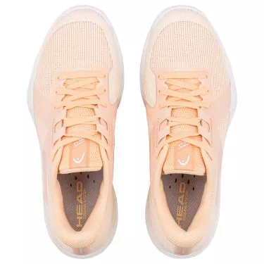 Head Sprint Pro 4.0 tennisschoenen dames perzik / wit