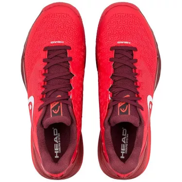 Head Revolt Pro 5.0 tennisschoenen gravel rood