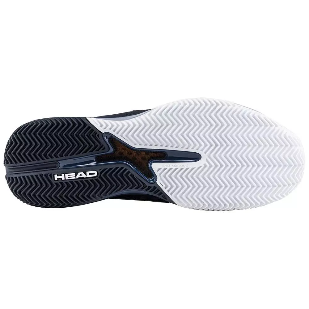 Head Revolt Pro 5.0 tennisschoenen gravel zwart / blauw