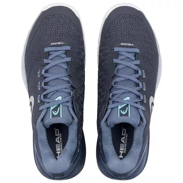 Head Revolt Pro 5.0 tennisschoenen gravel zwart / blauw