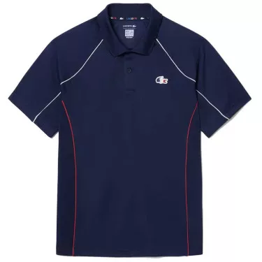 Lacoste &Eacute;quipe de France de Tennis polo marineblauw