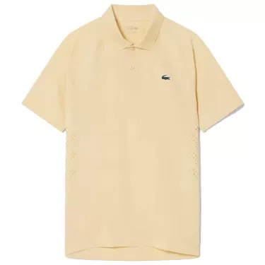 Lacoste Tennis Novak Djokovic On Court polo geel