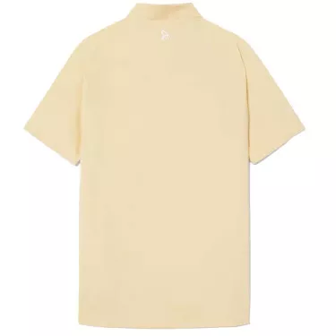 Lacoste Tennis Novak Djokovic On Court polo geel