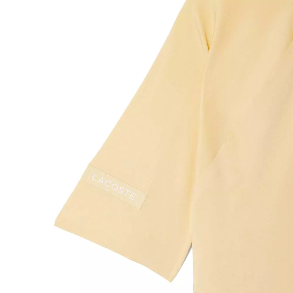 Lacoste Tennis Novak Djokovic On Court polo geel