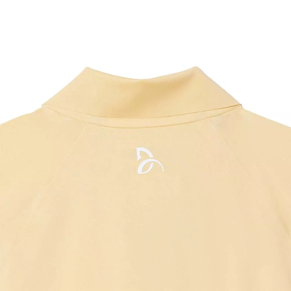 Lacoste Tennis Novak Djokovic On Court polo geel