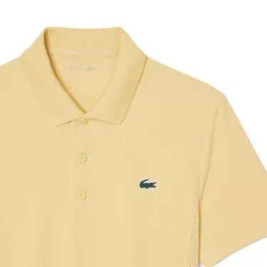 Lacoste Tennis Novak Djokovic polo geel