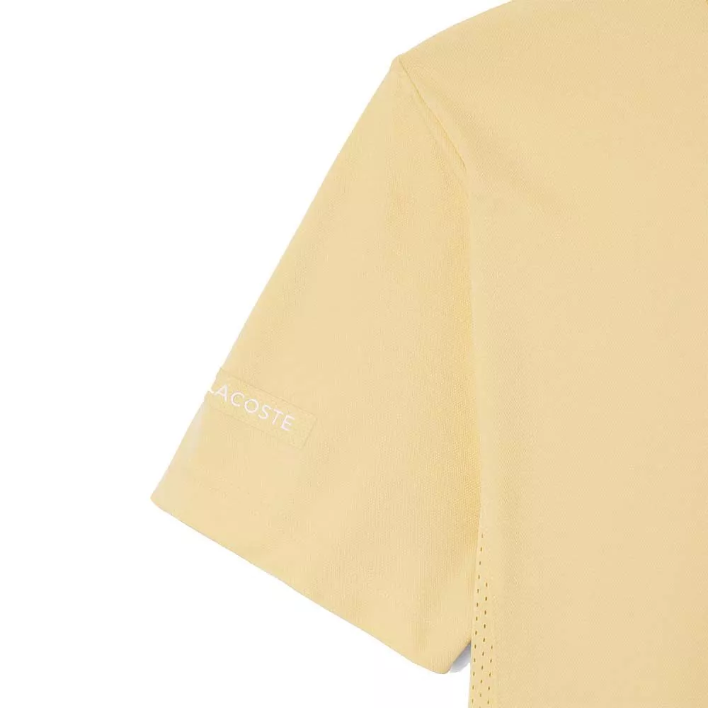 Lacoste Tennis Novak Djokovic polo geel