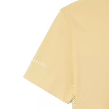 Lacoste Tennis Novak Djokovic polo geel