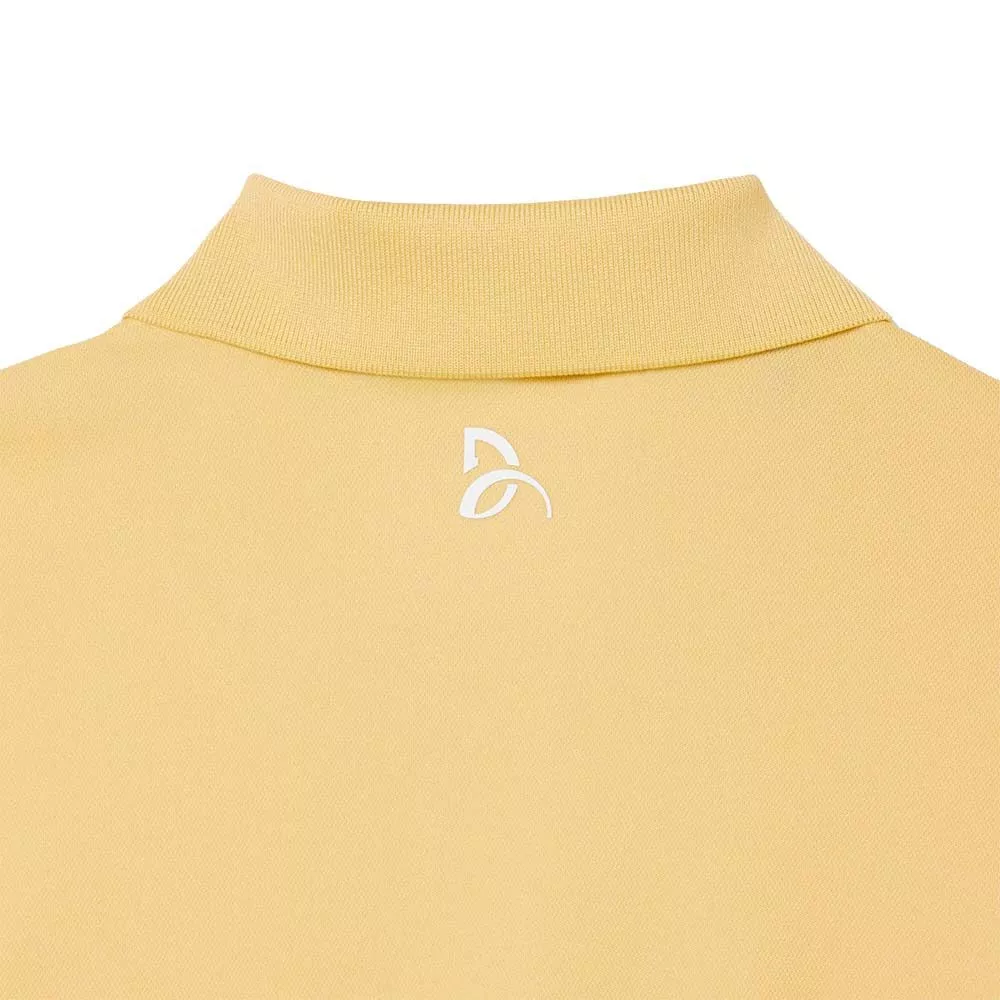 Lacoste Tennis Novak Djokovic polo geel