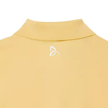 Lacoste Tennis Novak Djokovic polo geel