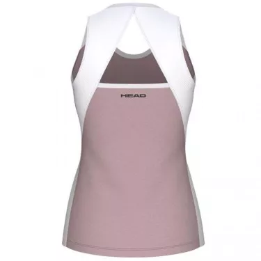 Head Petite Play Tech tanktop poederroze