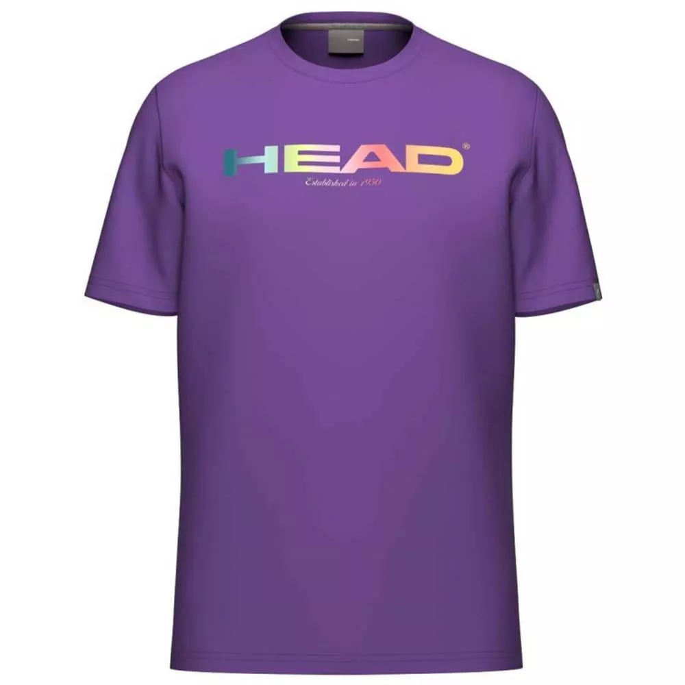 Head Rainbow T-shirt paars