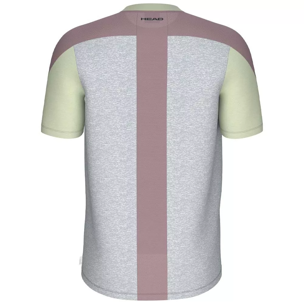 Head Play Tech 26 T-shirt gem&ecirc;leerd grijs