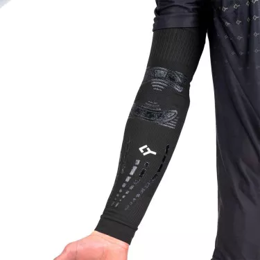 Floky NO-STRAIN Evolution Compressie Arm Sleeve Zwart