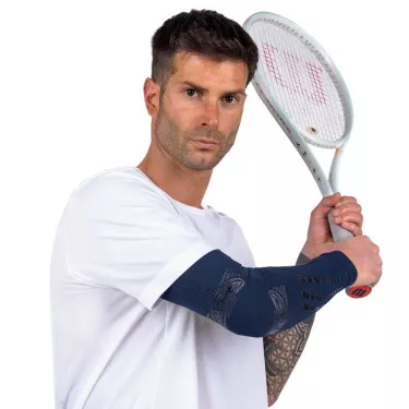 Floky NO-STRAIN Evolution compressiemouw marineblauw
