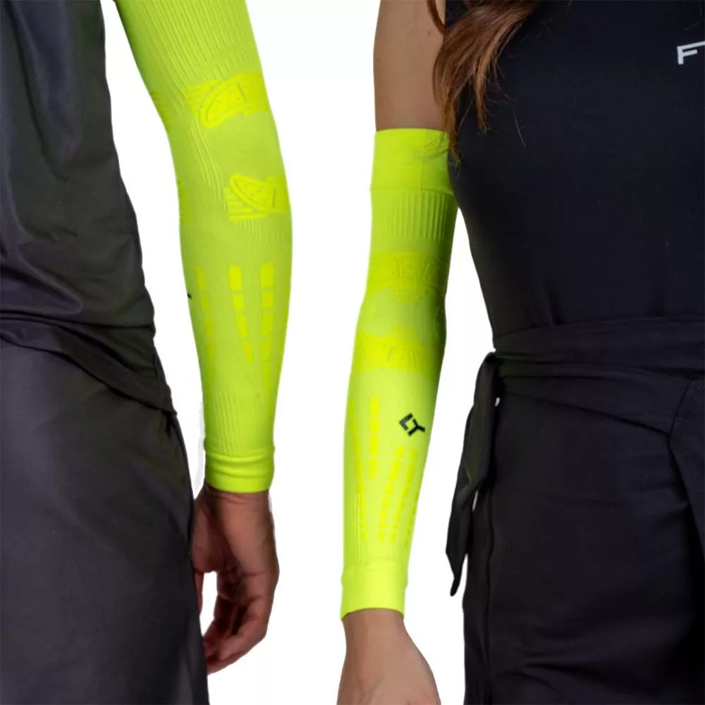 Floky NO-STRAIN Evolution compressiemouw geel