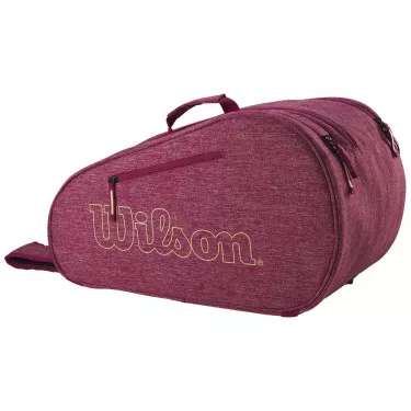 Wilson Team Padel padeltas rood gem&ecirc;leerd