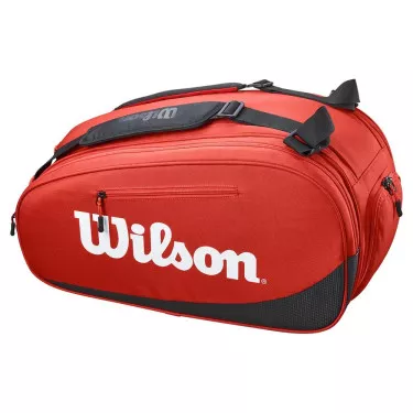 Wilson Tour Padel padeltas rood / zwart
