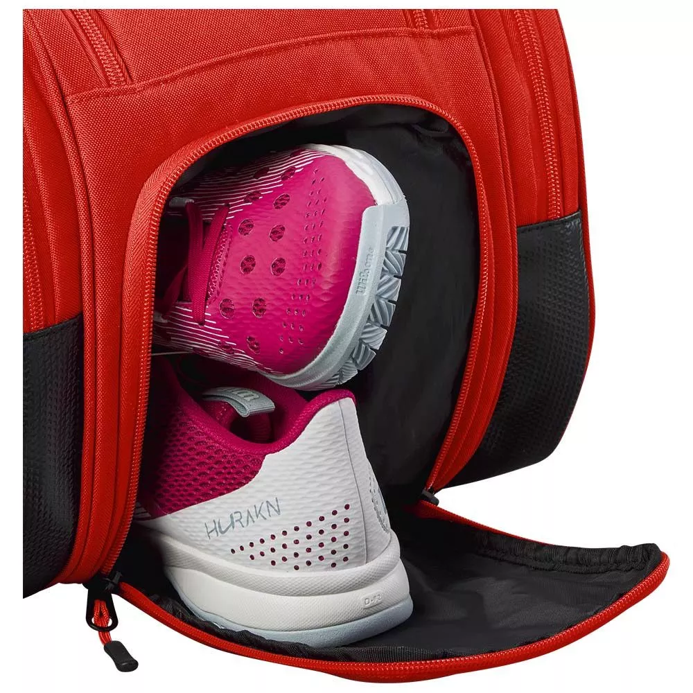 Wilson Tour Padel padeltas rood / zwart