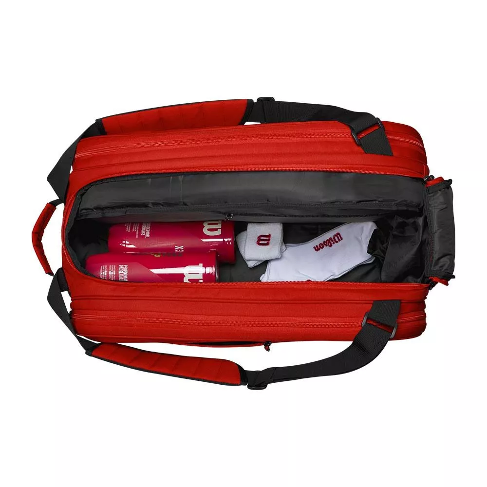 Wilson Tour Padel padeltas rood / zwart
