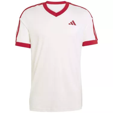 Adidas Tennis Classics T-shirt wit / rood