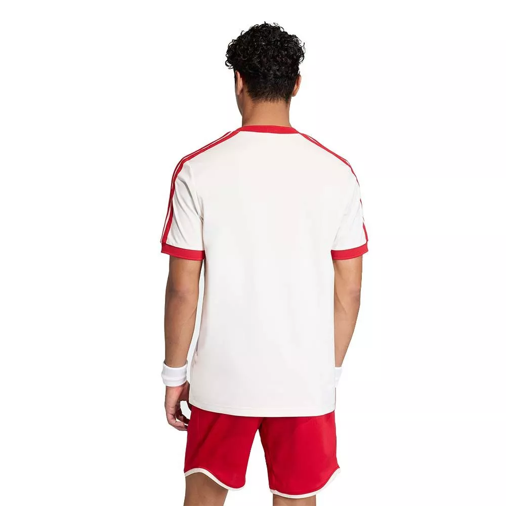 Adidas Tennis Classics T-shirt wit / rood