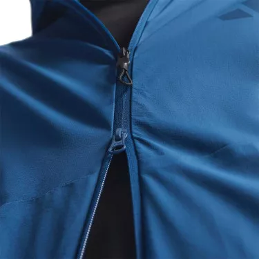 Adidas Z.N.E. vest met rits petrolblauw