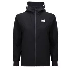 Mouratoglou jas met capuchon jongens zwart
