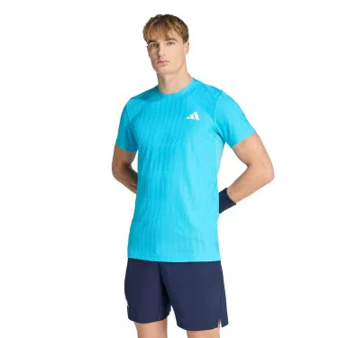 Adidas Climacool+ Airchill FreeLift T-shirt hemelsblauw