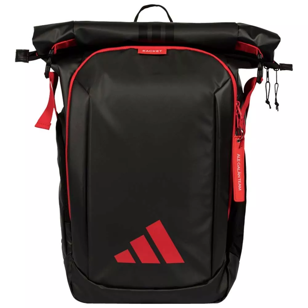 Adidas Multigame 2026 Ale Gal&aacute;n rugzak zwart / rood