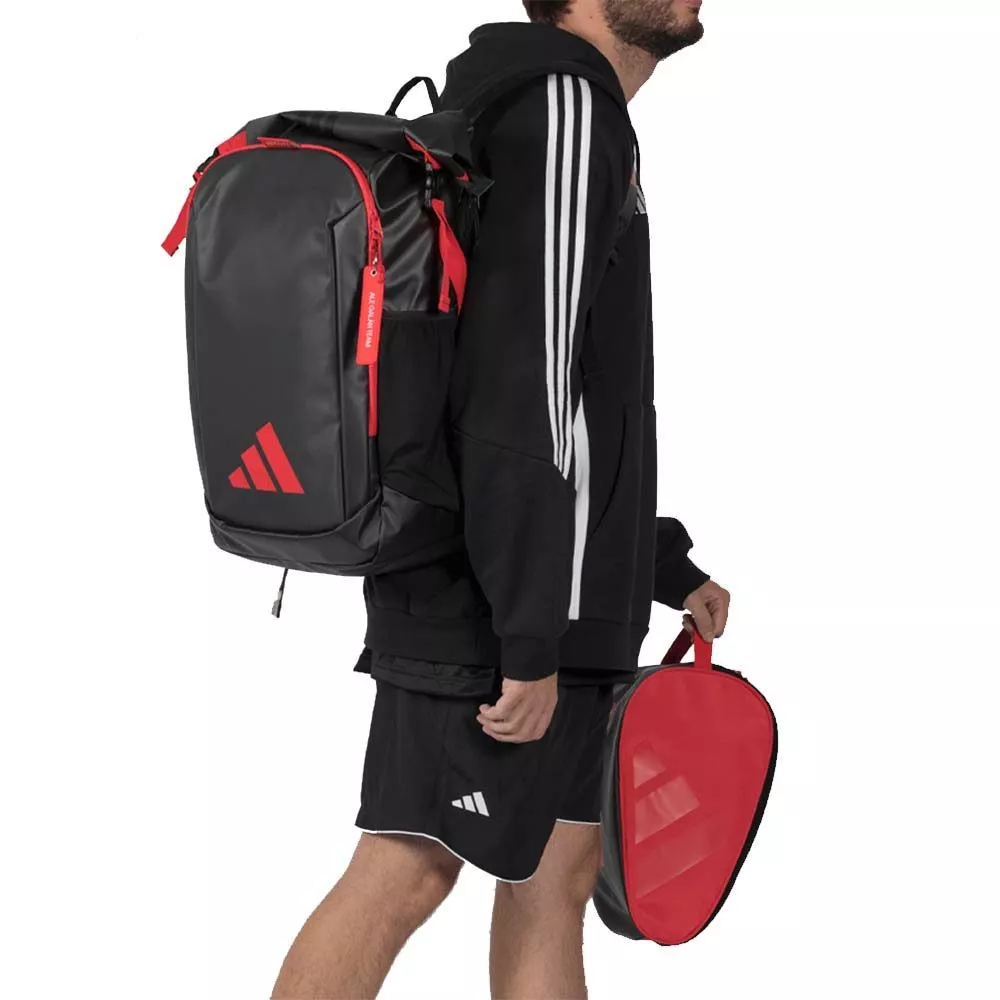 Adidas Multigame 2026 Ale Gal&aacute;n rugzak zwart / rood