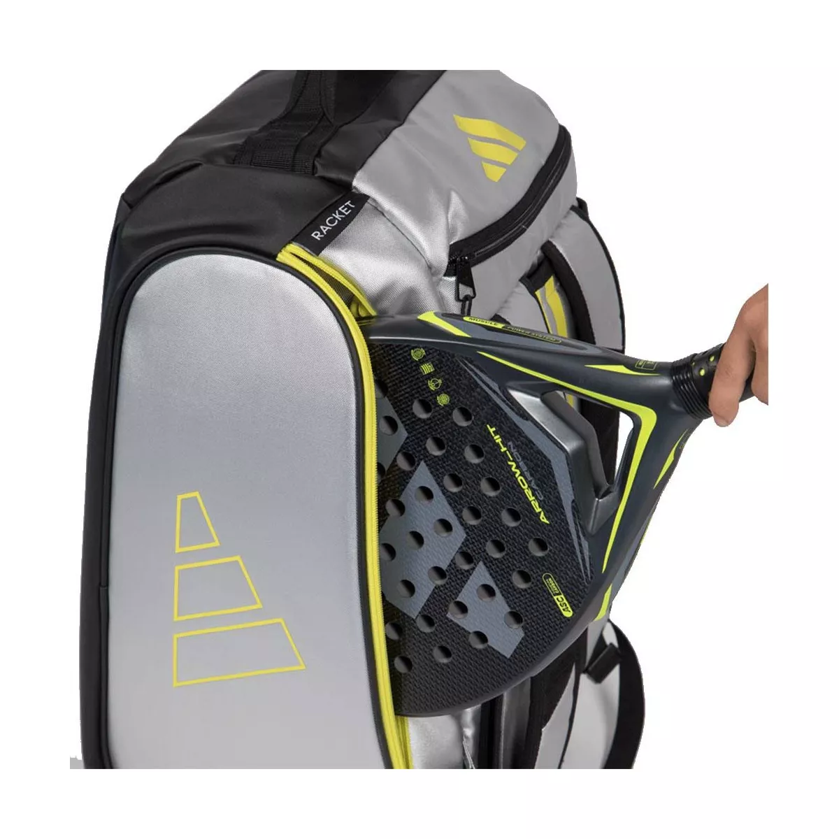 Adidas Tour 2026 padeltas grijs / zwart