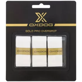 Oxdog Gold Pro Overgrips Wit x 3