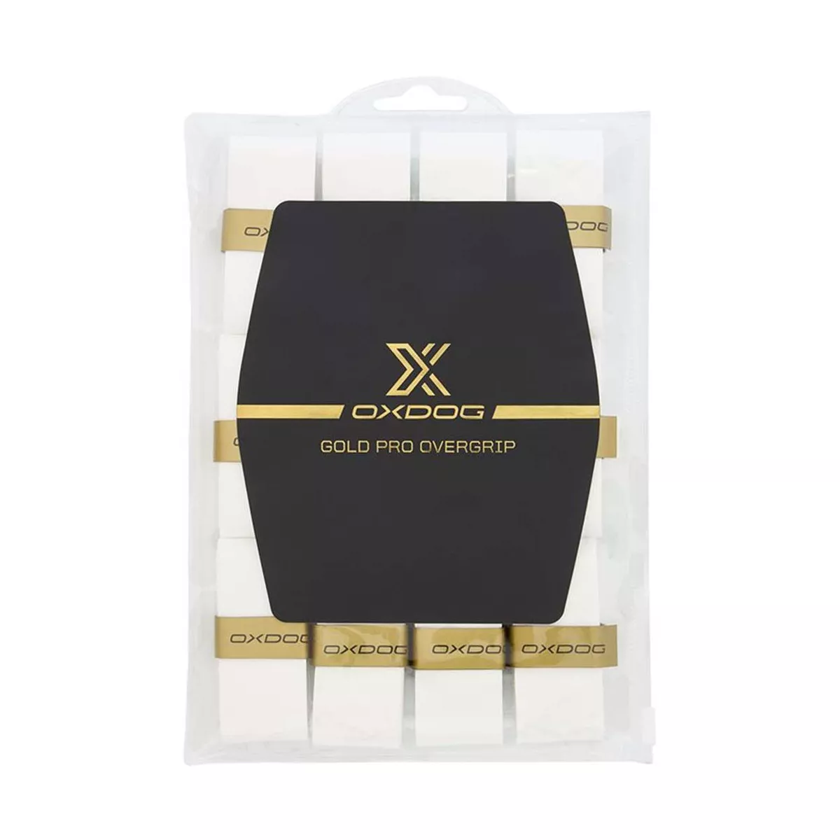Oxdog Gold Pro overgrips wit x12