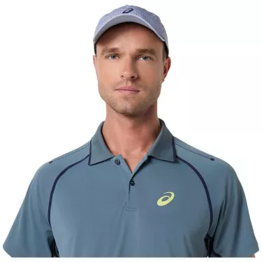 Asics Match SS polo grijs