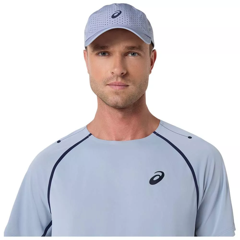Asics Match SS T-shirt grijsblauw