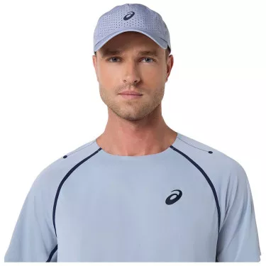 Asics Match SS T-shirt grijsblauw