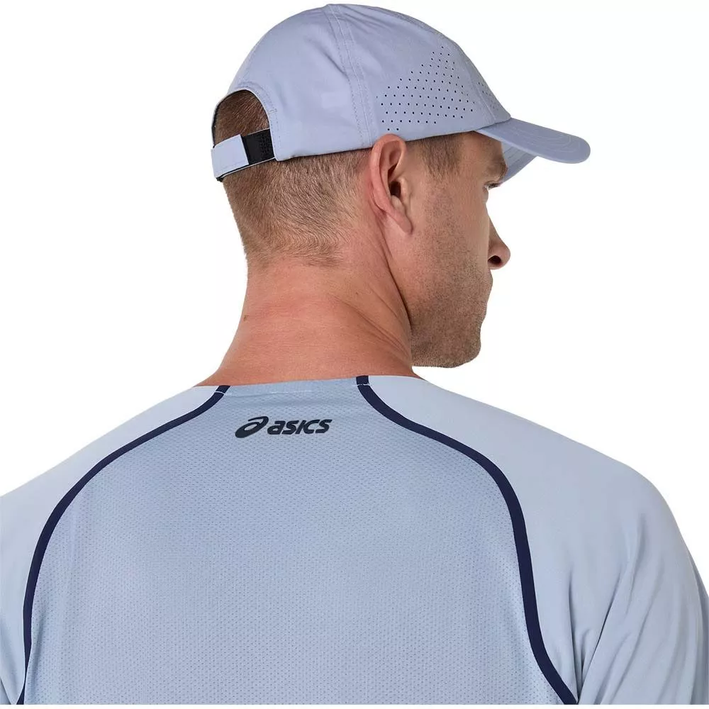 Asics Match SS T-shirt grijsblauw